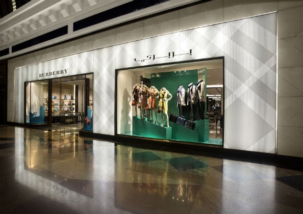 Burberry Open Flagship Store In Mall Of 