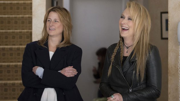 Meryl Streep and daughter Mamie Gummer in Ricki and the Flash