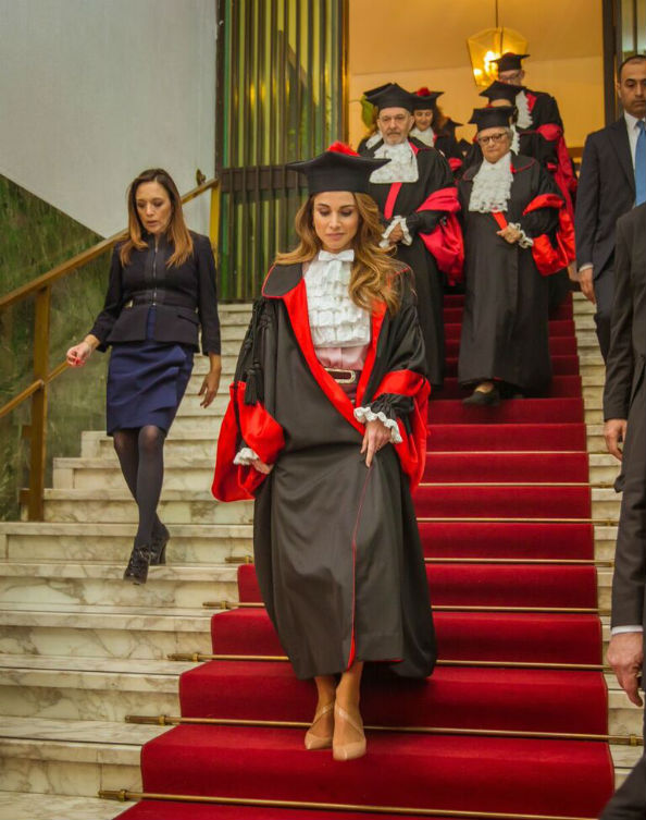 Queen Rania Doctorate