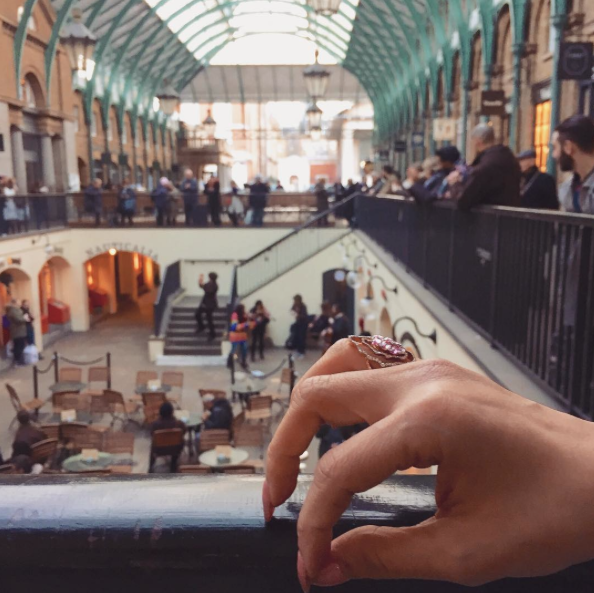 Inspiration is all around us at the buzzing Covent Garden. 
