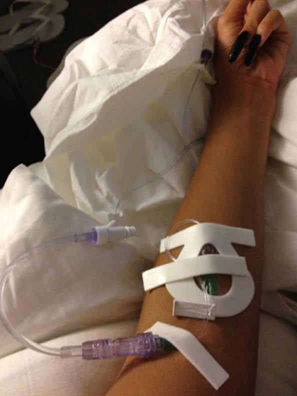 Rihanna's 'Party Girl' IV Therapy Tweet picture