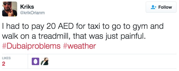 Dubai Tweets, dubaiproblems