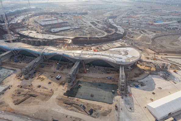 Abu Dhabi Airport's Midfield Terminal Building