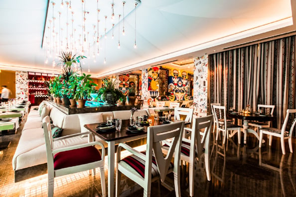 Garden Restaurant, JW Marriott Marquis Hotel Dubai.