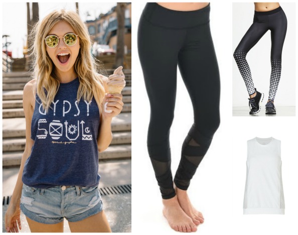 It's all about the statement leggings and tees