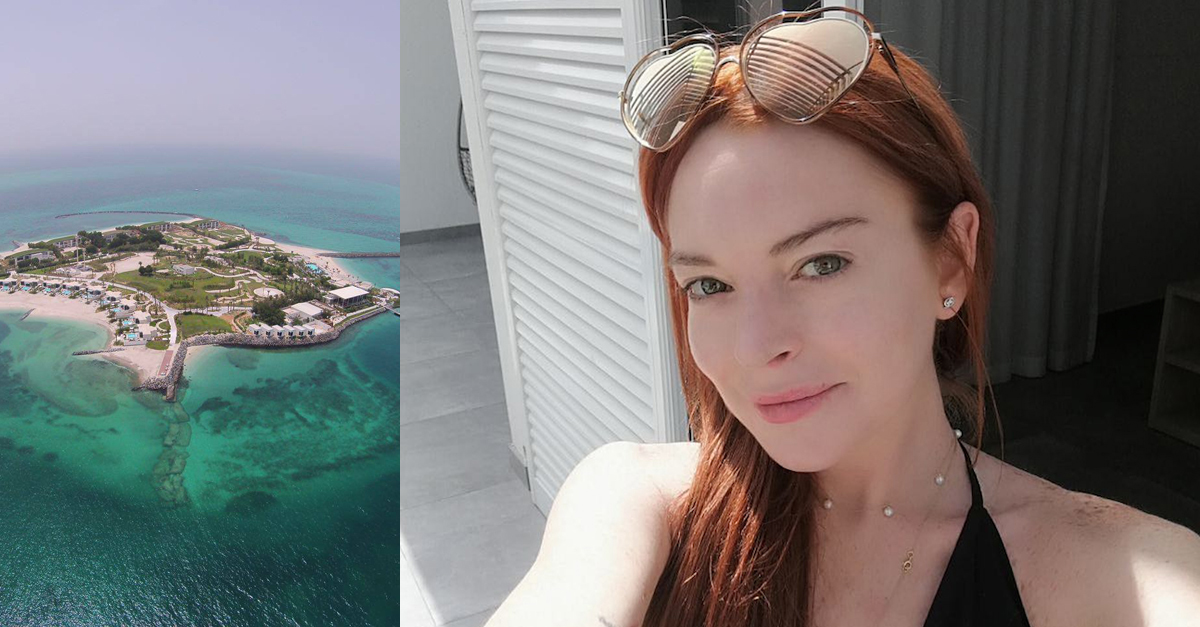 Heres Where Lindsay Lohan Has Been Holidaying In Abu Dhabi 9968