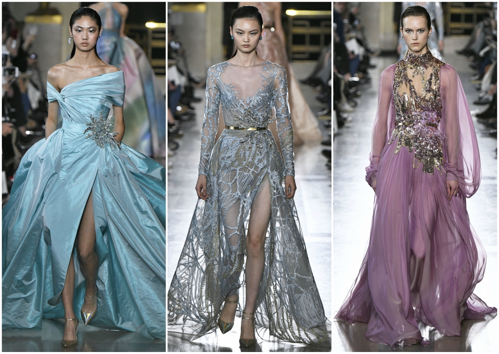 Elie Saab goes under the sea at Paris for his Spring 2019 couture ...