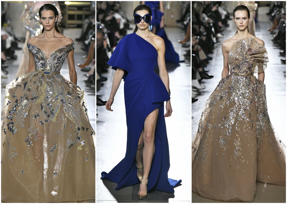 Elie Saab goes under the sea at Paris for his Spring 2019 couture ...