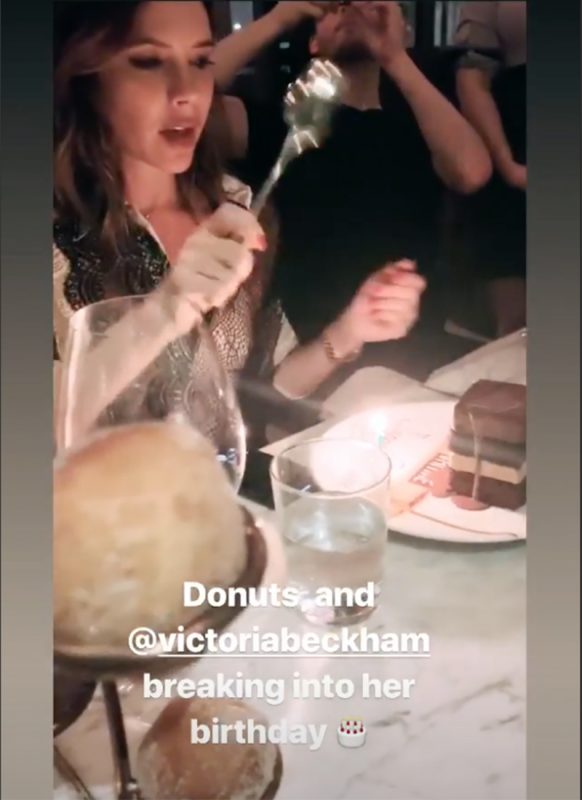 Victoria Beckham Drops Strict Diet For Lavish Birthday Party