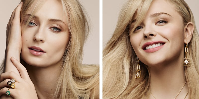 Chloë Grace Moretz and Sophie Turner model our next jewellery