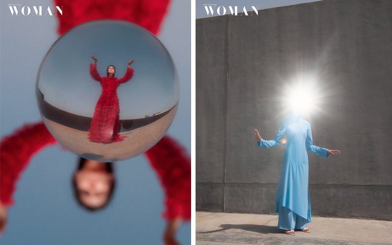 emirates woman fashion editorial dubai uae middle east 2019