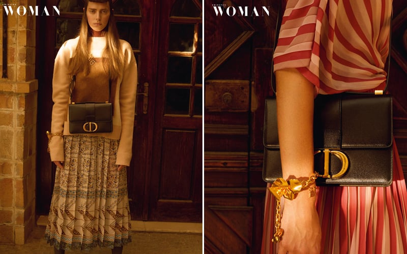 emirates woman editorial dior dubai middle east