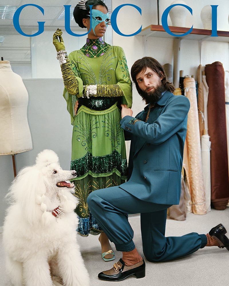 Gucci's latest campaign is fabulous tribute to four decades of prêtà