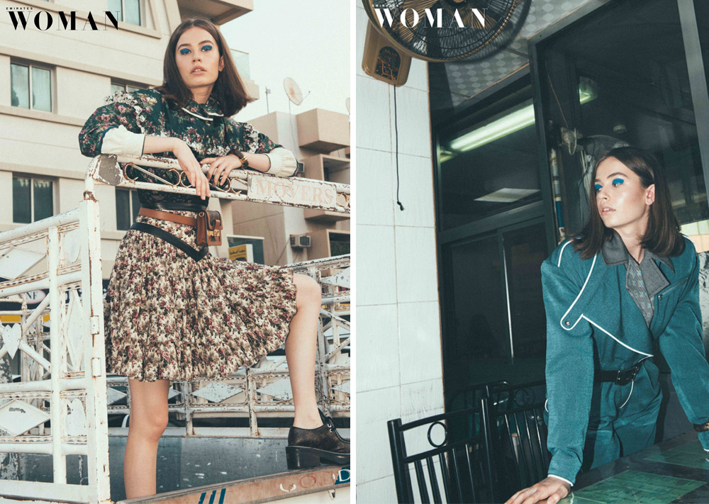 louis vuitton fall 2019 satwa dubai fashion editorial photography street style