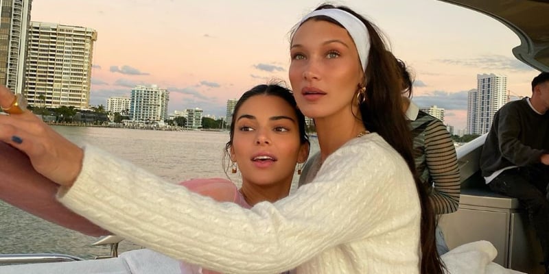 Bella Hadid just debuted super-long hair and we are obsessed