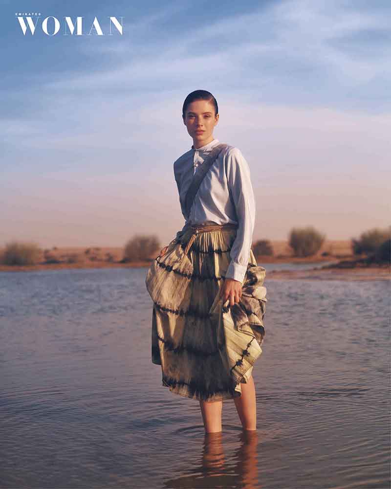 dior ss20 collection editorial shoot emirates woman al qudra