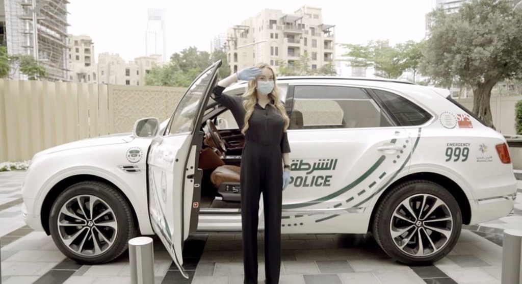 Lindsay Lohan Dubai Police