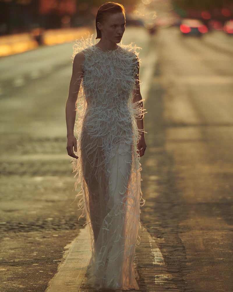 modern wedding dress max mara bridal 2020 emirates woman magazine dubai uae