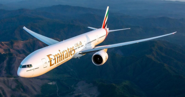 Emirates flight