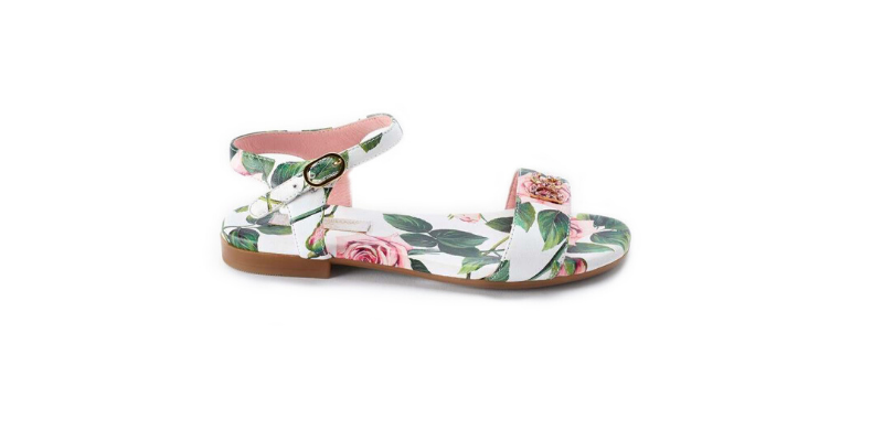 Dolce and gabbana floral sandal