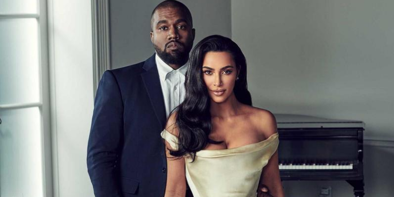 Kanye West, Kim Kardashian Instagram photo