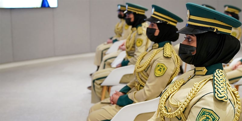 Sheikh Hamdan applauds first female cadets at Dubai Police Academy
