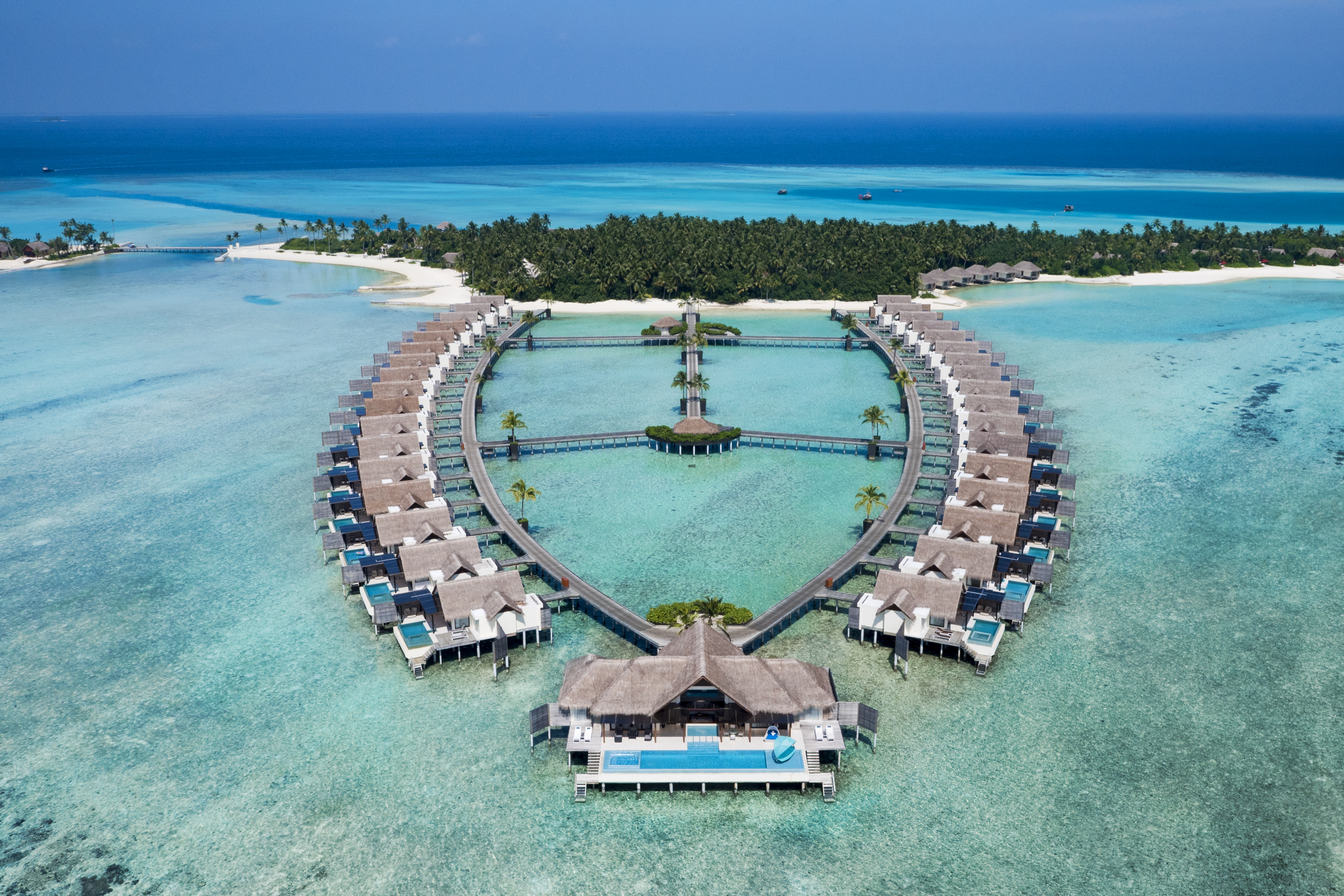 Maldives over the water villas
