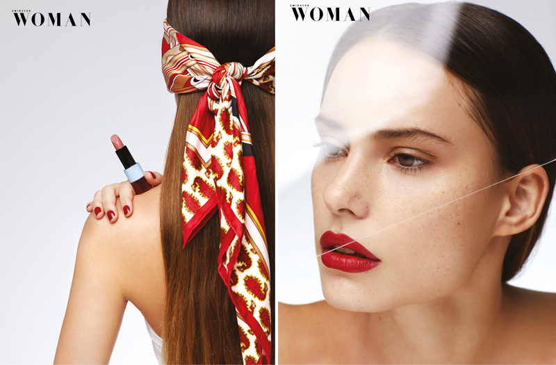 Rouge-Hermès-lipstick-beauty-shoot-emirates-woman-makeup-artist-dubai-uae