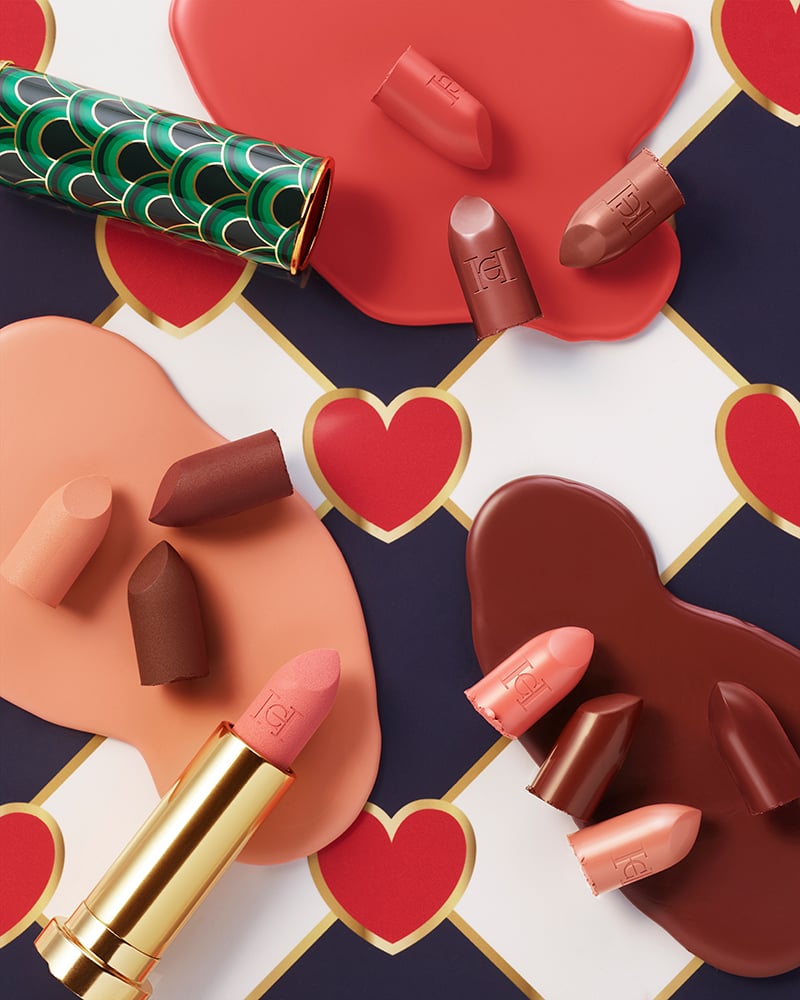 Carolina Herrera Herrera Heart Print Lipstick Cap