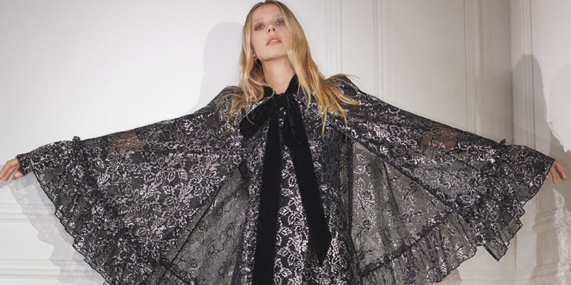 h&m vampire cape