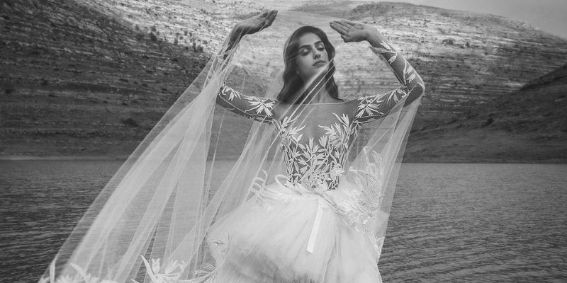 Vintage Muslim Wedding Dresses High Neck Lace applique Long Sleeve Ara –  Waislamaa