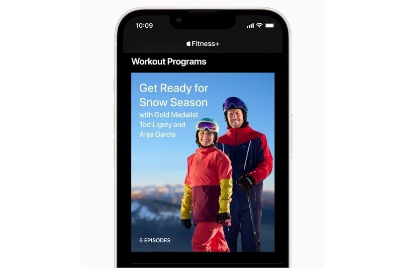 Apple Fitness+ Snowboard