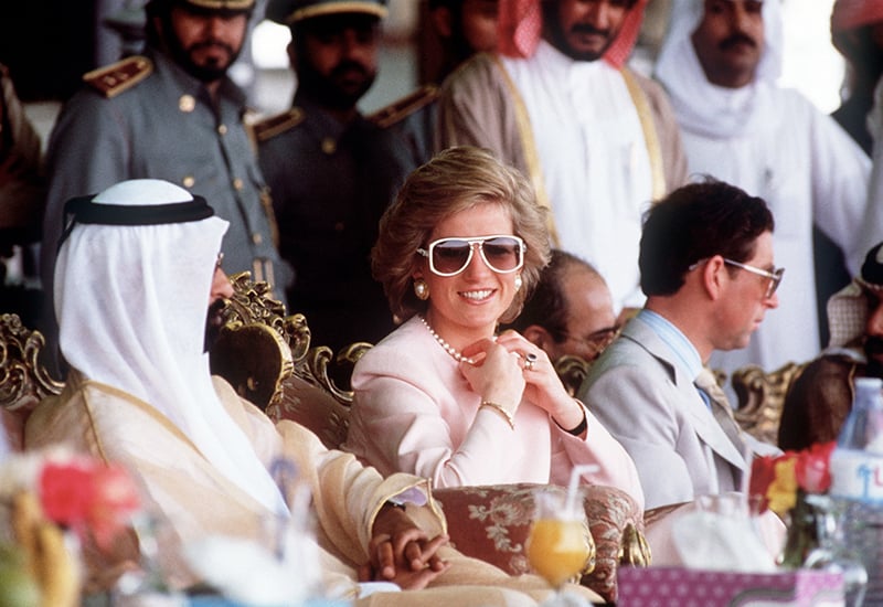 Princess Diana, Prince Charles UAE