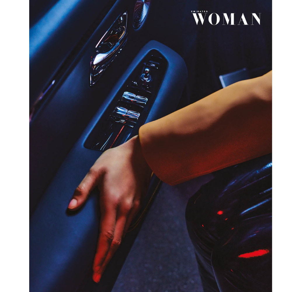 The Dark Side Ews February Cover Shoot With Rolls Royce Emirates Woman