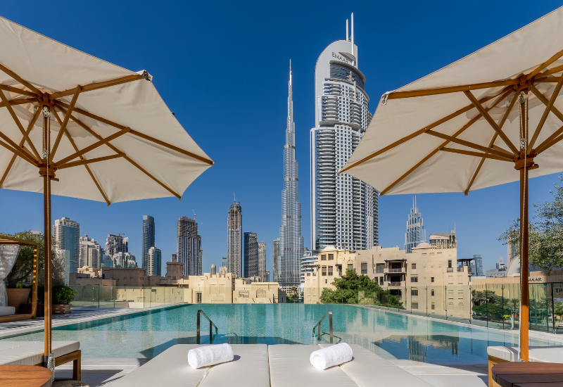The Dubai EDITION outdoors