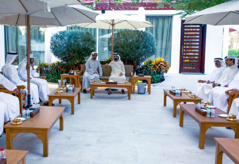 UAE leaders meeting
