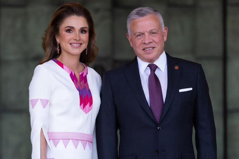 In Pics King Abdullah Ii And Queen Rania Mark Jordans 76th Independence Day Emirates Woman
