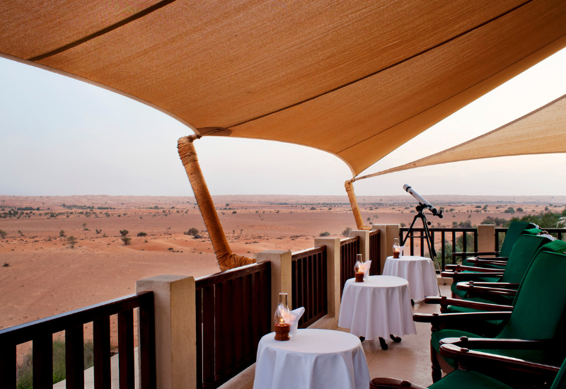 Ritz Calton Al Maha bar terrace