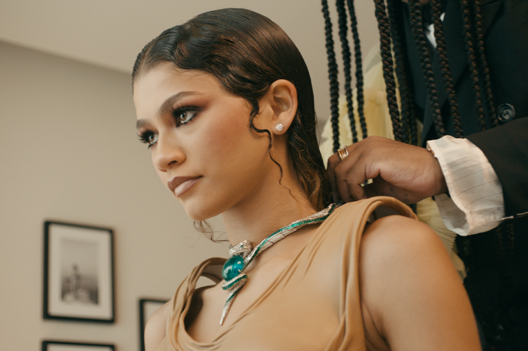 Zendaya Bvlgari necklace