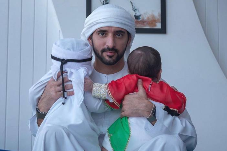 Sheikh Hamdan twins Rashid & Shaikha