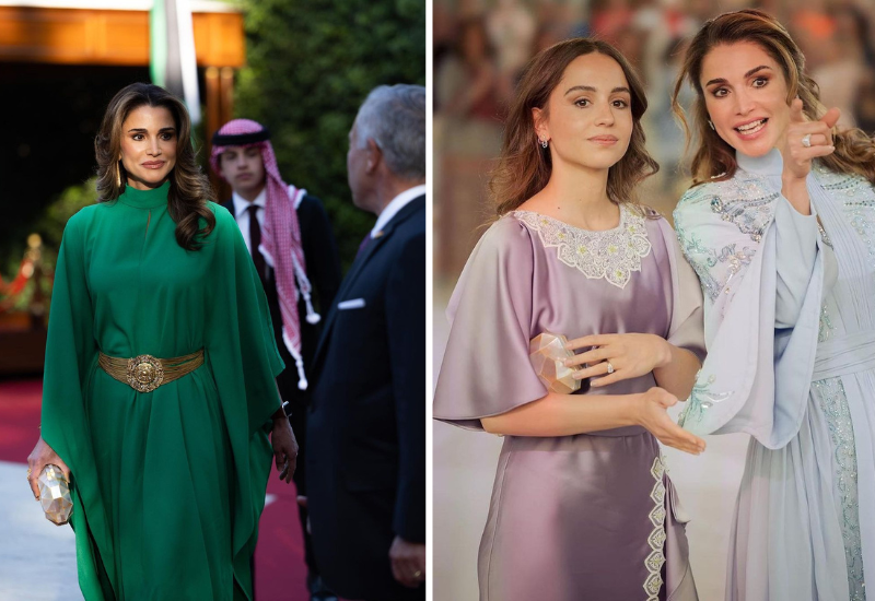 The latest piece of accessory Princess Iman borrowed from Queen Rania's ...