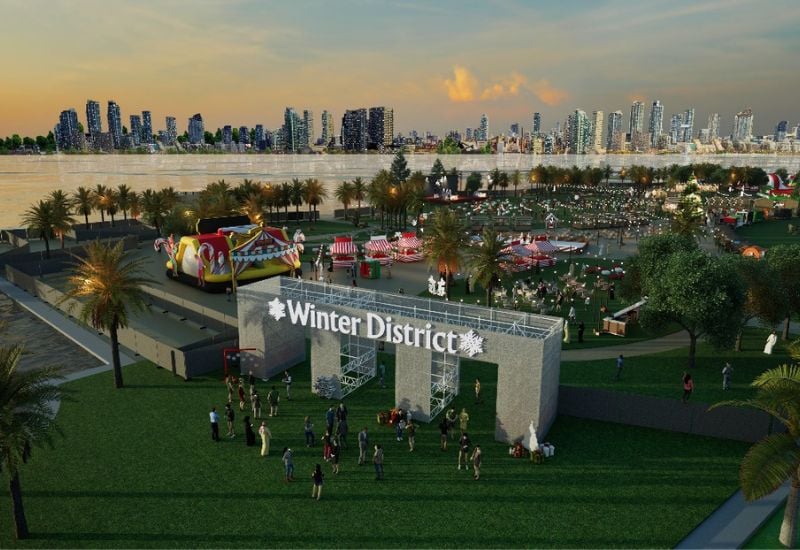 Winter District at Dubai Media City