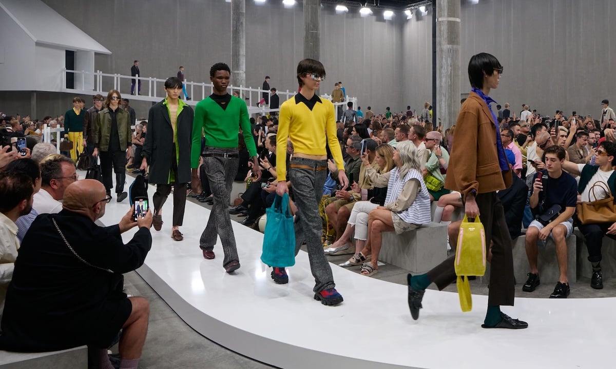 Milan Fashion Week Men's SS25: Runway highlights at Prada