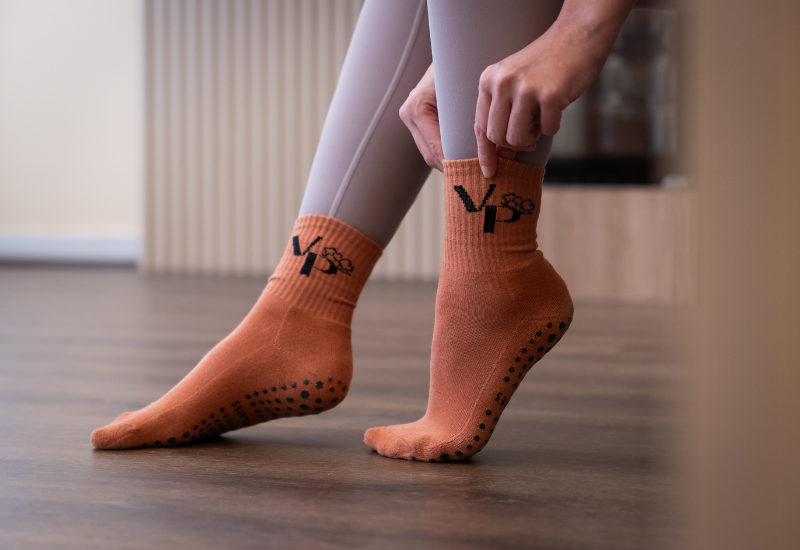 Vaneezah Pilates socks