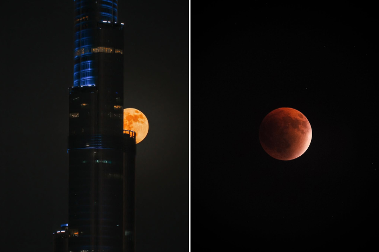 when is the next blood moon in the uae?