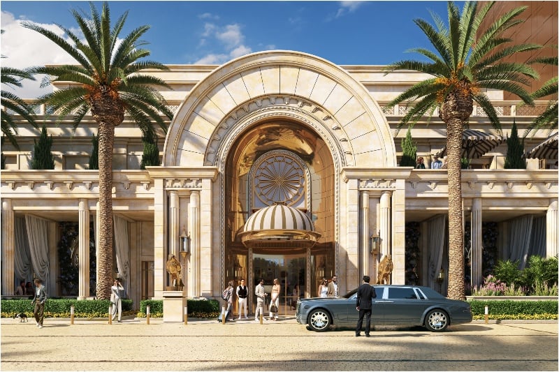 wynn al marjan enclave entrance