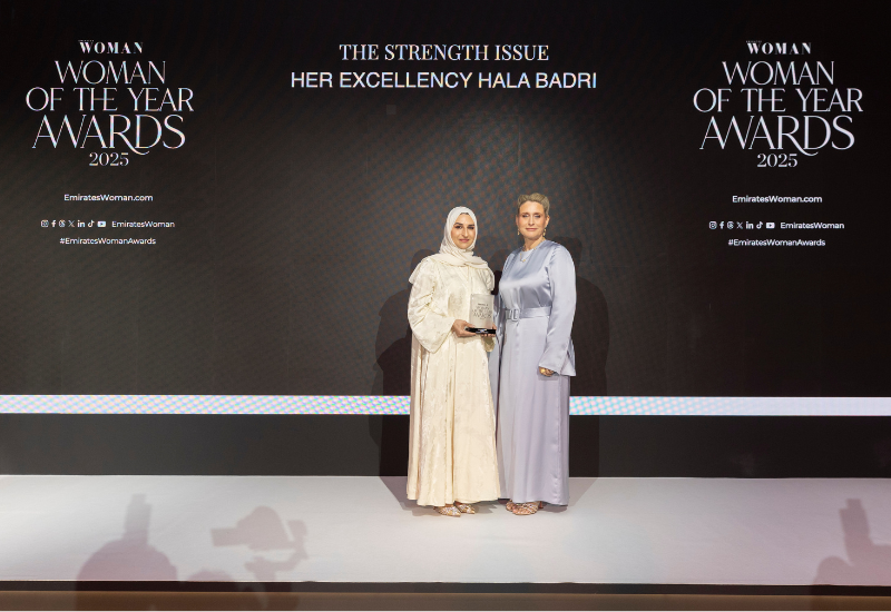 With Her Excellency Hala Badri