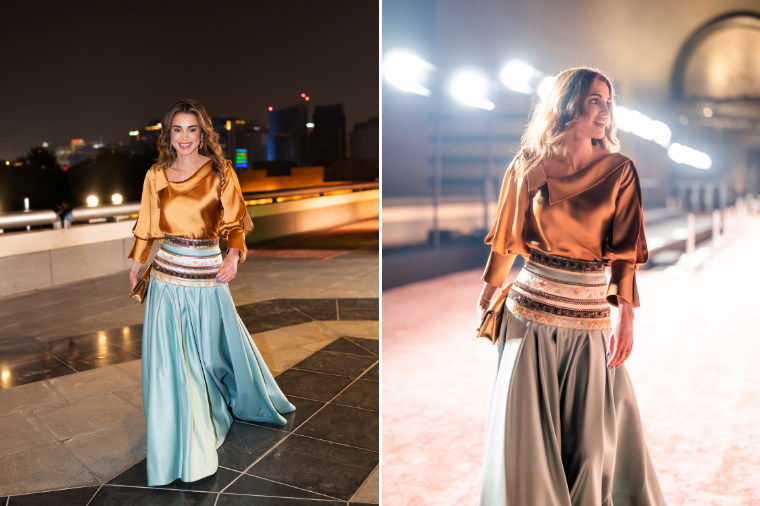 Queen Rania attends the inaugural Franca Fund Gala in Doha